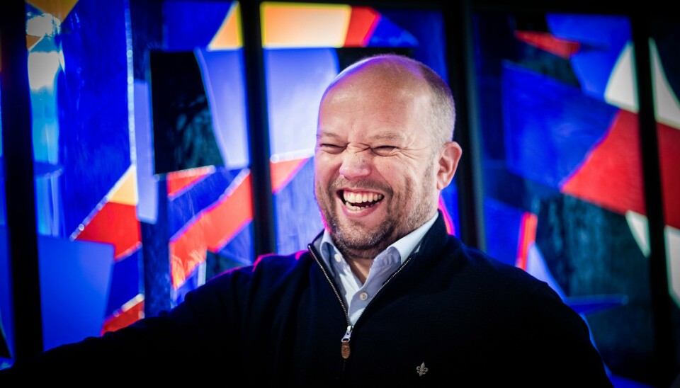 Finansminister Trygve Slagsvold Vedum (Sp) er optimistisk på vegne av norsk økonomi. Han tror på sterk økonomisk vekst framover. Finansminister Trygve Slagsvold Vedum (Sp) er optimistisk på vegne av norsk økonomi. Han tror på sterk økonomisk vekst framover. Foto: Ole Berg-Rusten / NTB