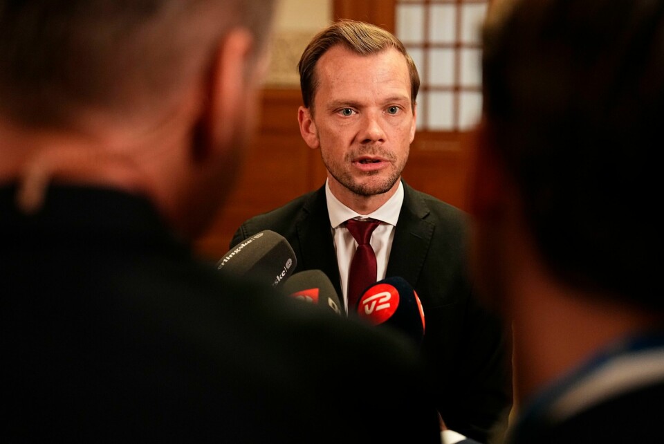 Danmarks justisminister Peter Hummelgaard sier at terrortrusselen mot Danmark er alvorlig. Danmarks justisminister Peter Hummelgaard sier at terrortrusselen mot Danmark er alvorlig. Foto: Mads Claus Rasmussen / AP / NTB