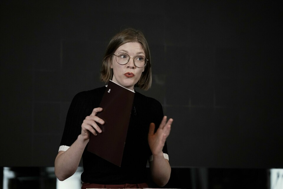 Rødt-leder Marie Sneve Martinussen mener regjeringen ikke innfrir. Rødt-leder Marie Sneve Martinussen mener regjeringen ikke innfrir. Foto: Thomas Fure / NTB