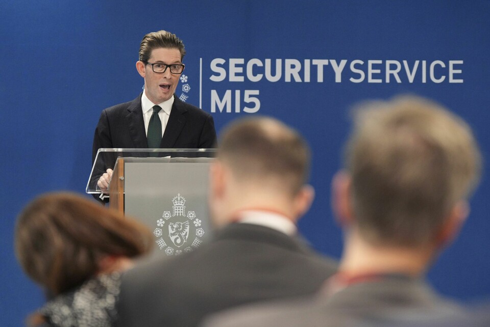 Russland og Iran har trappet kraftig opp aksjonene sine i Storbritannia, sier leder Ken McCallum for etterretningstjenesten MI5. Russland og Iran har trappet kraftig opp aksjonene sine i Storbritannia, sier leder Ken McCallum for etterretningstjenesten MI5. Foto: Yui Mok / PA via AP / NTB