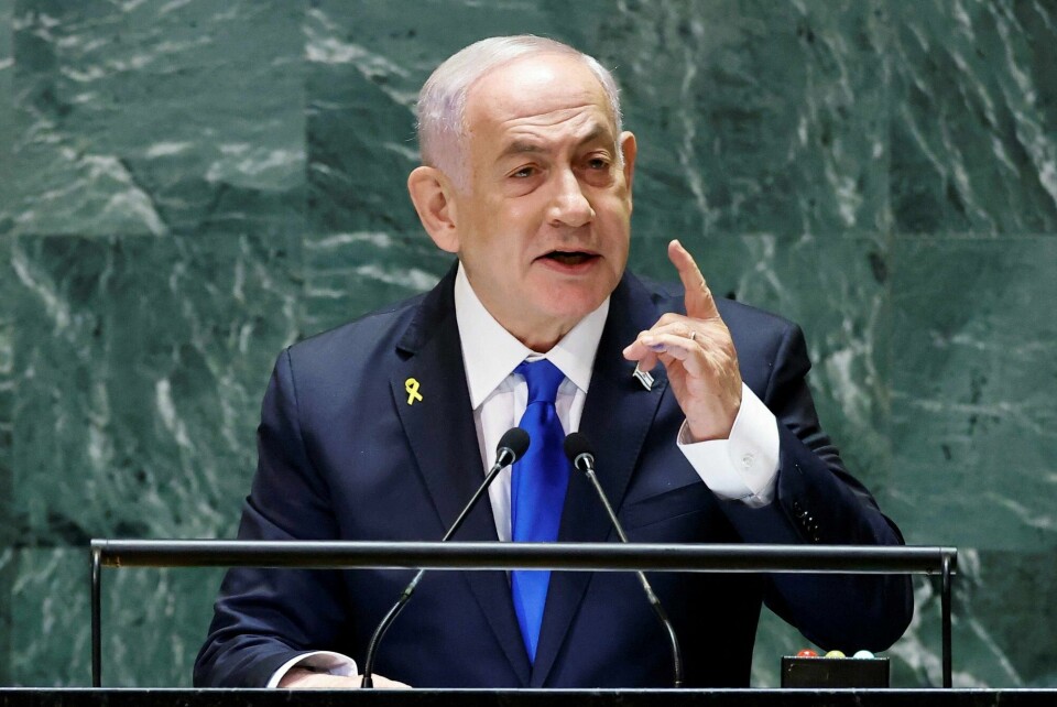 Dersom vi er forsiktige i kritikken av Israel, av frykt for å skape antisemittisme, får Benjamin Netanyahu og hans regjering sin vilje – nemlig at staten Israel kan tillate seg en adferd andre stater ikke kan tillate seg, skriver Jan Borgen. På bildet taler Netanyahu til FNs generalforsamling. Israels statsminister Benjamin Netanyahu taler til FNs generalforsamling. (September 2024)