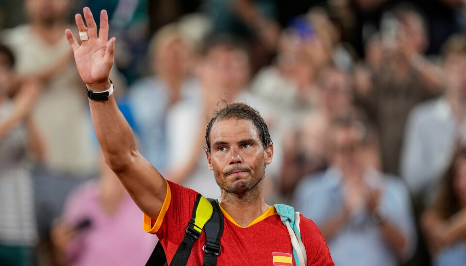 Rafael Nadal takker for seg som profesjonell tennisspiller. Rafael Nadal takker for seg som profesjonell tennisspiller. Foto: Manu Fernandez, file / AP / NTB