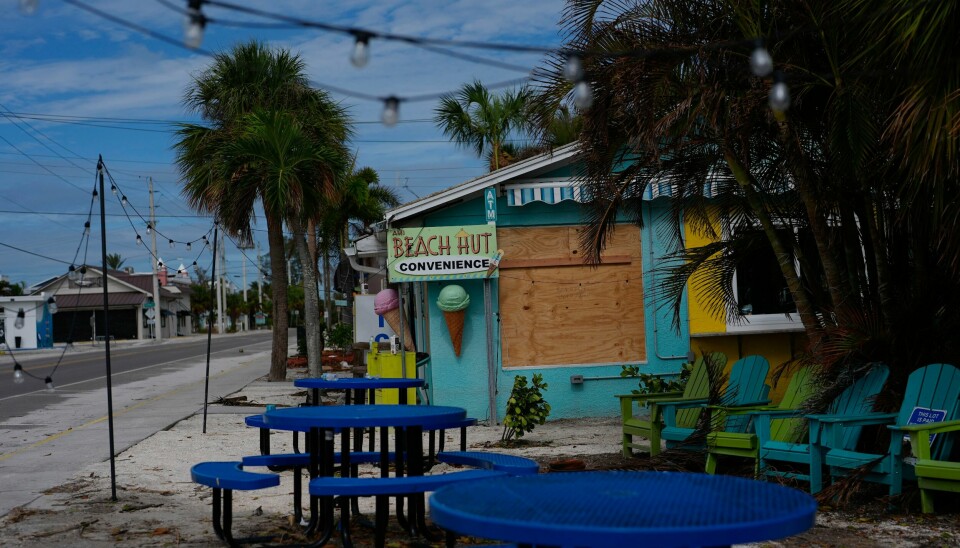 Butikker har stengt dørene før orkanen Milton ankommer Florida. Skadene kan bli katastrofale. Butikker har stengt dørene før orkanen Milton ankommer Florida. Skadene kan bli katastrofale. Foto: Rebecca Blackwell / AP / NTB