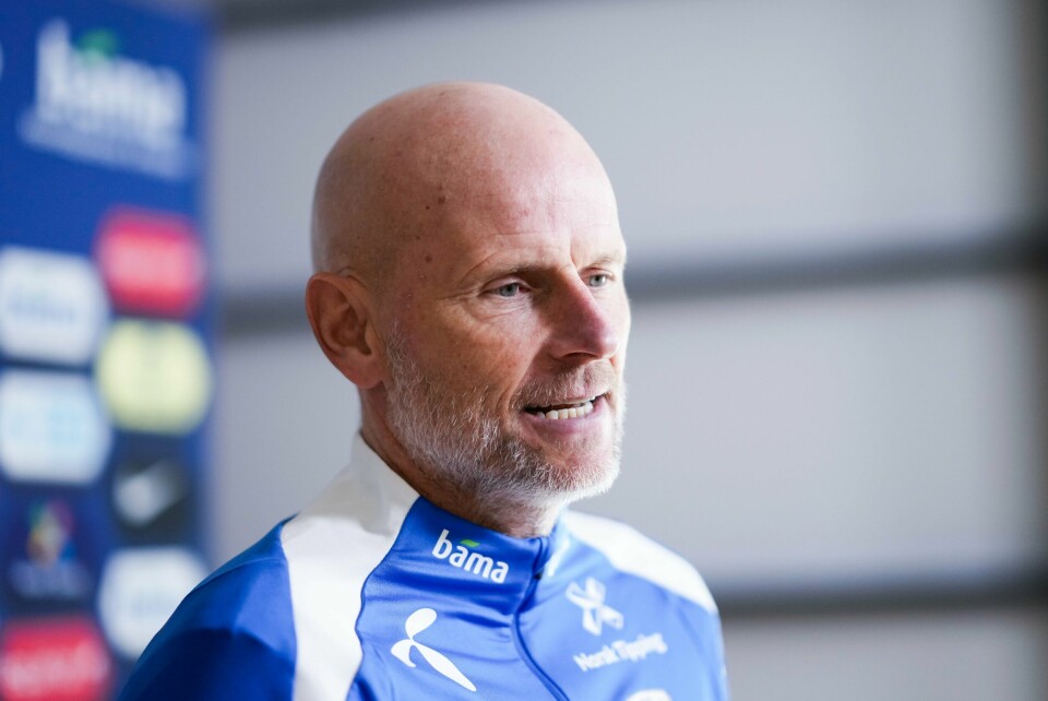 Landslagssjef Ståle Solbakken har tatt ut Jens Petter Hauge Landslagssjef Ståle Solbakken.Foto: Cornelius Poppe / NTB