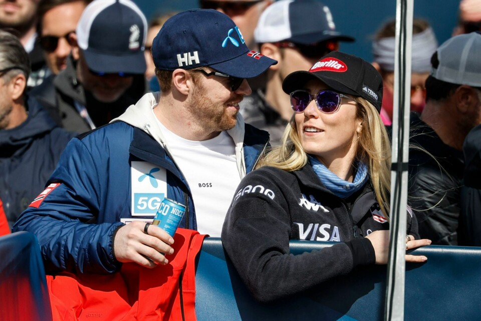 Aleksander Aamodt Kilde og Mikaela Shiffrin, fra forrige sesongs avslutningsrenn Aleksander Aamodt Kilde og Mikaela Shiffrin, fra forrige sesongs avslutningsrenn