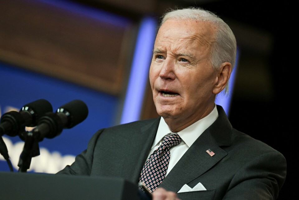 President Joe Biden gir en oppdatering om hjelpearbeidet etter orkanene Helene og Milton. Han likte dårlig påstander fra Donald Trump om at hjelpen er helt mislykket. President Joe Biden gir en oppdatering om hjelpearbeidet etter orkanene Helene og Milton. Han likte dårlig påstander fra Donald Trump om at hjelpen er helt mislykket. Foto: Susan Walsh / AP / NTB