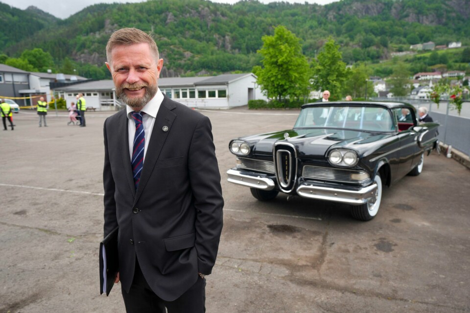 Statsforvalter i Rogaland og tidligere helseminister Bent Høie er forlovet, skriver han på Instagram. Statsforvalter i Rogaland og tidligere helseminister Bent Høie er forlovet, skriver han på Instagram. Foto: Lise Åserud / NTB