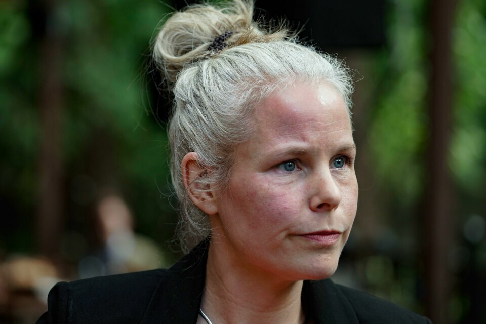 SV-leder Kirsti Bergstø varsler knallharde forhandlinger om statsbudsjettet med regjeringspartiene Ap og Sp. Partileder Kirsti Bergstø kaller attentatet mot Trump for et angrep på demokratiet. Foto: Amanda Pedersen Giske / NTB