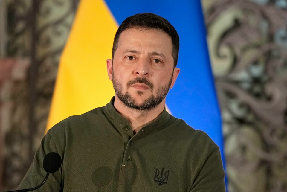 Volodymyr Zelenskyj sier Ukrainas styrker står imot russiske forsøk på å presse dem tilbake i den russiske grenseregionen Kursk. Volodymyr Zelenskyj sier Ukrainas styrker står imot russiske forsøk på å presse dem tilbake i den russiske grenseregionen Kursk. Foto: Andrew Medichini / AP / NTB