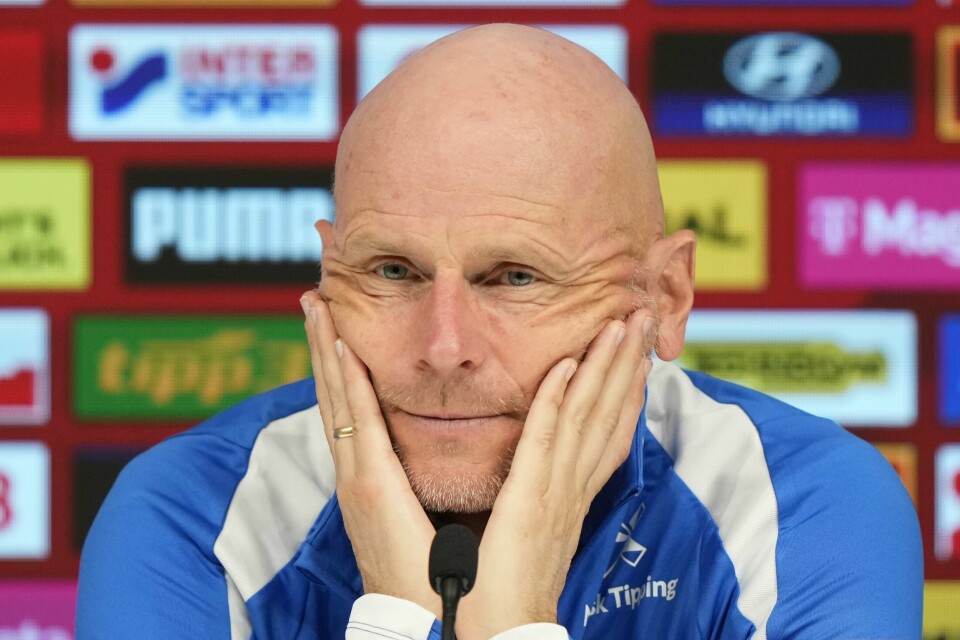 Landslagssjef Ståle Solbakken har litt å tenke på før kampen mot Østerrike. Landslagssjef Ståle Solbakken har litt å tenke på før kampen mot Østerrike.Foto: Fredrik Varfjell / NTB