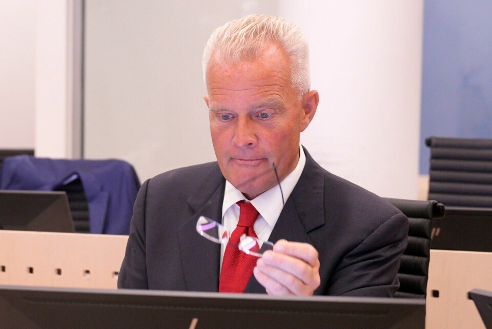 Hans Jørgen Lysglimt Johansen i Oslo tingrett hvor hovedforhandlingen mot Alliansen-lederen startet tirsdag. Hans Jørgen Lysglimt Johansen i Oslo tingrett hvor hovedforhandlingen mot Alliansen-lederen startet tirsdag. Foto: Javad Parsa / NTB