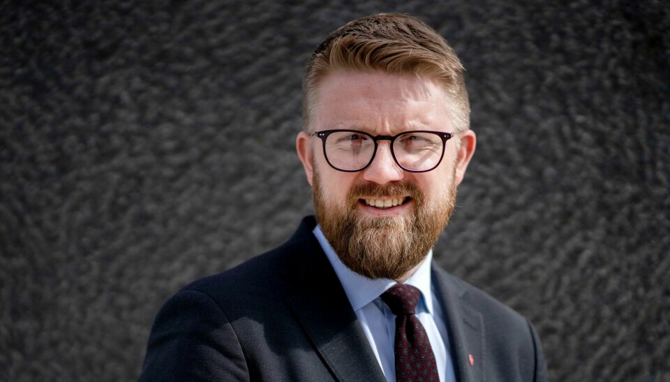 Statssekretær Eivind Vad Petersson (Ap). Nato-sjef Jens Stoltenbergs forslag om et langsiktig Ukraina-fond i regi av Nato får full støtte fra Norge, sier statssekretær Eivind Vad Petersson (Ap) i UD. Foto: Gorm Kallestad / NTB