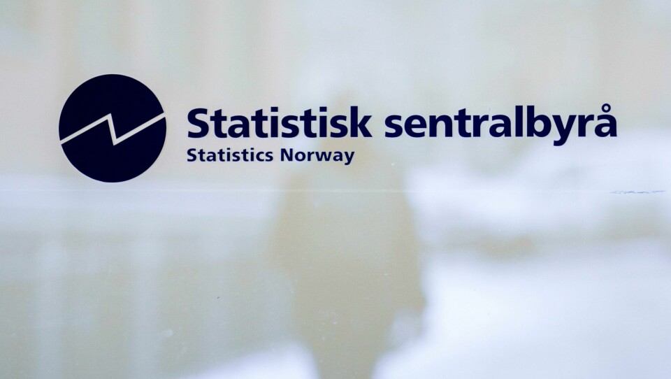 Illustrasjonsfoto. Bildet viser logoen til Statistisk sentralbyrå.