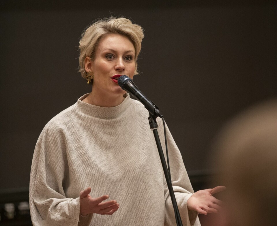 Førsteamanuensis Marie Vangen ved Det juridiske fakultet ved Universitetet i Tromsø. Førsteamanuensis Marie Vangen ved Det juridiske fakultet ved Universitetet i Tromsø.