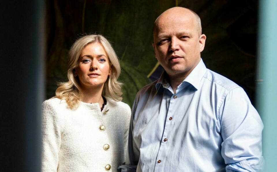 Dette er et asylpolitisk mørke vi aldri hadde trodd vi skulle få oppleve fra ansvarlige politikere i Norge, skriver Mads H. Almaas om regjeringens flyktningpolitikk og uttalelser fra de to Sp-statsrådene Emilie Enger Mehl og Trygve Slagsvold Vedum. Partileder Trygve Slagsvold Vedum (Sp) og Justis- og beredskapsminister Emilie Enger Mehl (Sp) under Senterpartiets landsstyremøte.