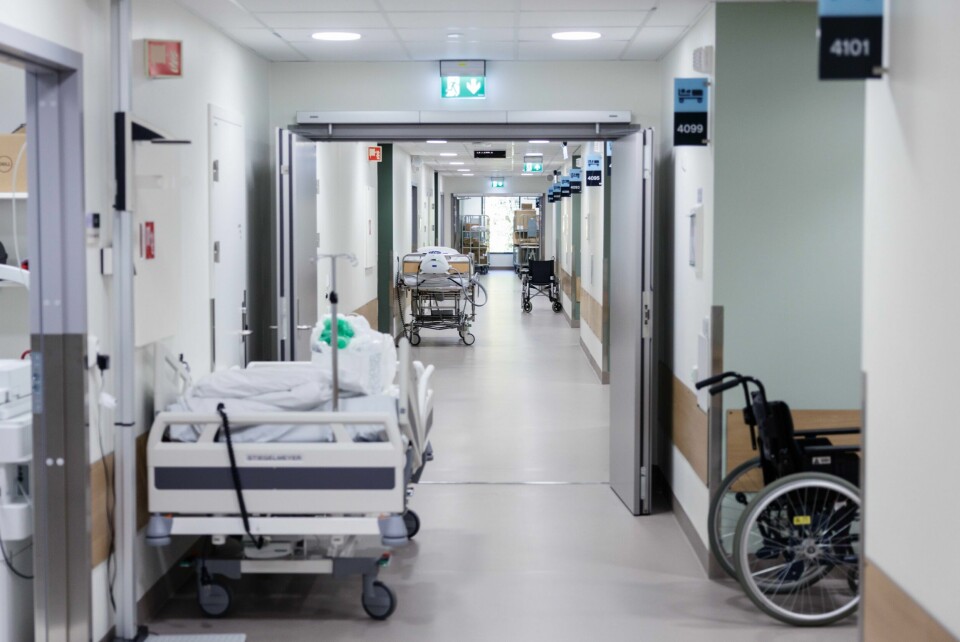En av gangene på det nye Radiumhospitalet i Oslo. Nå gis det mer penger til sykehusene i år. Tall Aftenposten har hentet inn viser at utgiftene til innleie av sykepleiere for Helse sør-øst, har sunket kraftig. Foto: Jonas Been Henriksen / NTB