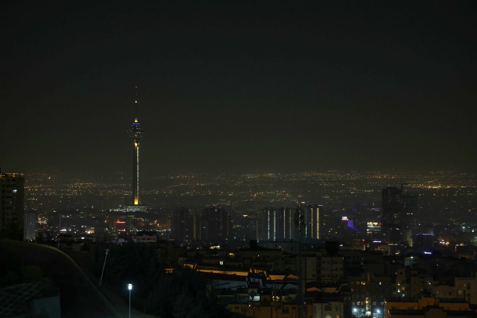Illustrasjonsbilde. Teheran, hovedstaden i Iran, 26. oktober. Teheran, hovedstaden i Iran, 26. oktober.