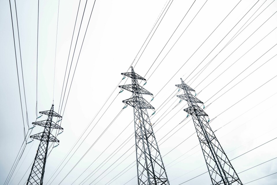 Strømprisene stuper i store deler av Sør-Norge søndag. Det har aldri blitt eksportert mer strøm fra Sør-Norge enn i forrige uke, skriver Europower. Samtidig hadde regionen i snitt fire ganger så høy strømpris som resten av landet. Illustrasjonsfoto: Annika Byrde / NTB