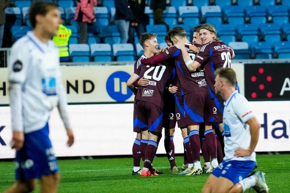 Molde sikret 3-0-seier over Haugesund i Eliteserien søndag. Molde slo Haugesund i Eliteserien søndag. Foto: Jan Kåre Ness / NTB