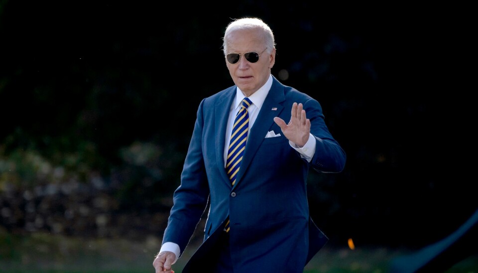 Om USAs president Joe Biden vil delta på klimatoppmøtet i Aserbajdsjan, er høyst usikkert. Bildet viser USAs president Joe Biden.