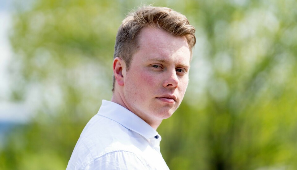 Tobias Stokkeland er gjenvalgt som leder for Grønn Ungdom. Lederen i Grønn Ungdom, Tobias Stokkeland, vil gjøre den muslimske feiringen id al-fitr til en av Norges nasjonale høytidsdager. Foto: Javad Parsa / NTB