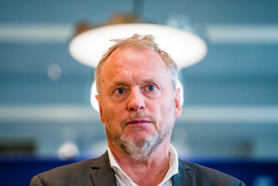 Norsk Folkehjelps generalsekretær Raymond Johansen. – Det er på høy tid at verden våger å kalle en spade for en spade. Vi er vitne til en angrepskrig, sier Norsk Folkehjelps generalsekretær Raymond Johansen om Israels krigføring i Libanon. Foto: Håkon Mosvold Larsen / NTB