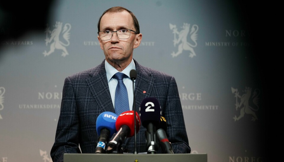 Norge vil ta et initiativ i FN etter at Israels nasjonalforsamling besluttet å forby FNs hjelpeorganisasjon for palestinske flyktninger (UNRWA), sier utenriksminister Espen Barth Eide (Ap). Norge vil ta et initiativ i FN etter at Israels nasjonalforsamling besluttet å forby FNs hjelpeorganisasjon for palestinske flyktninger (UNRWA), sier utenriksminister Espen Barth Eide (Ap). Foto: Foto: Emilie Holtet / NTB