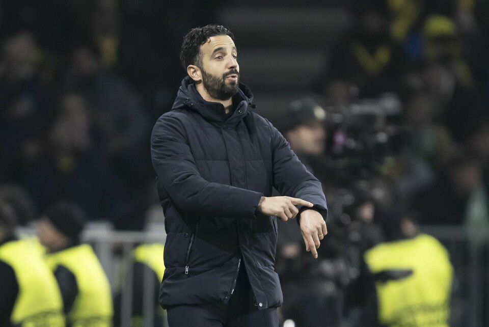 Ruben Amorim tar over som ny Manchester United-trener, skriver flere engelske medier. Ruben Amorim tar over som ny Manchester United-trener, skriver flere engelske medier. Foto: Anthony Anex / Keystone via AP / NTB