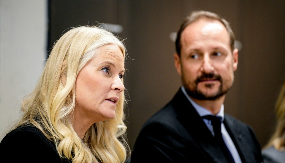 Arkivfoto. Kronprins Haakon og kronprinsesse Mette-Marit besøker Nic Waals Institutt. Foto: Stian Lysberg Solum / NTB / POOL