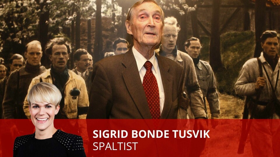 Motstandsmannen Gunnar «Kjakan» Sønsteby (1918-2012) har fått sin egen film. Nå begynner det vel å bli nok, undrer vår kommentator. Motstandsmannen Gunnar «Kjakan» Sønsteby (1918-2012) har fått sin egen film. Nå begynner det vel å bli nok, undrer vår kommentator.