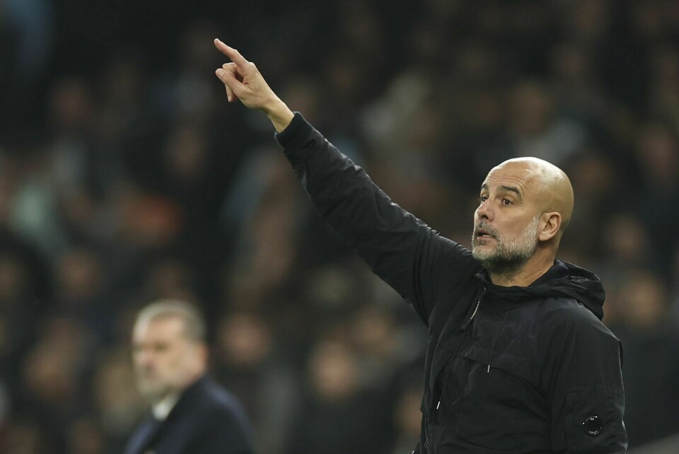 Manchester City-manager Pep Guardiola har mye å tenke på. Manchester City-manager Pep Guardiola har mye å tenke på. Foto: Ian Walton / AP / NTB