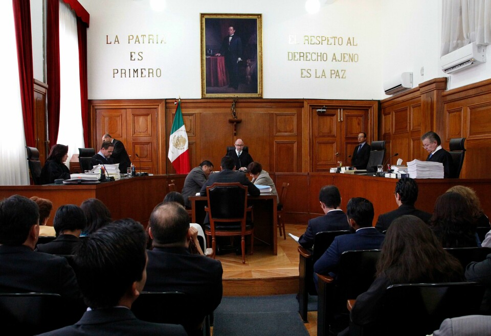 Mexicos høyesterett blir berørt av regjeringens reformer fra neste år. Mexicos høyesterett blir berørt av regjeringens reformer fra neste år. Foto: Marco Ugarte / AP / NTB