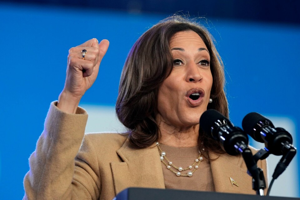 Demokratenes presidentkandidat Kamala Harris sier søndag at hun har avlagt sin stemme i valget i USA. Presidentkandidat Kamala Harris sier søndag at hun har avlagt sin stemme i valget. Foto: Jacquelyn Martin / AP / NTB