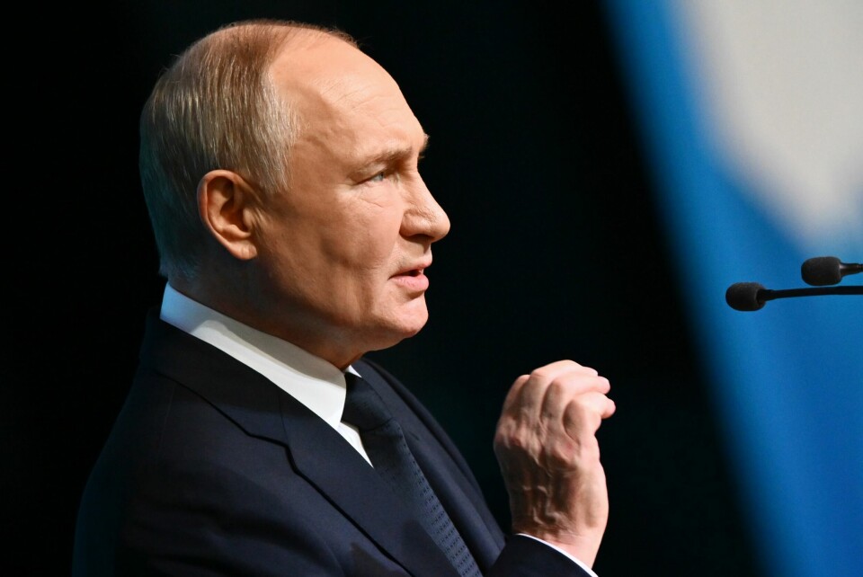 Russlands president Vladimir Putin. Russian President Vladimir Putin delivers a speech during a plenary session of the 3rd National Healthcare Congress in Moscow, Russia, Tuesday, Oct. 29, 2024. (Kristina Kormilitsyna, Sputnik, Kremlin Pool Photo via AP)
