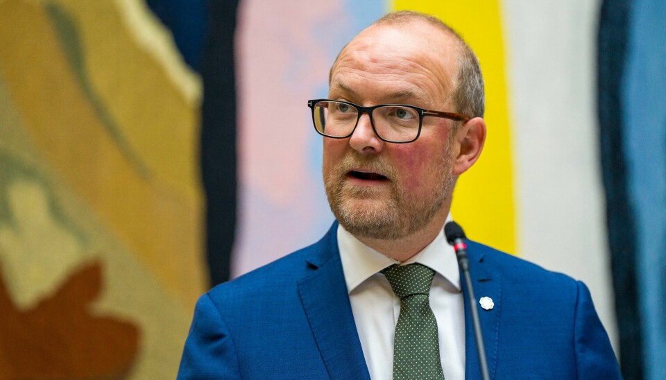Ole André Myhrvold ble valgt inn på Stortinget i 2017 og har det siste året vært Senterpartiets finanspolitiske talsperson. Ole André Myhrvold ble valgt inn på Stortinget i 2017 og har det siste året vært Senterpartiets finanspolitiske talsperson. Foto: Håkon Mosvold Larsen / NTB