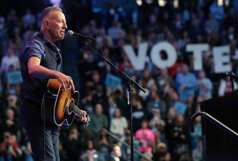I forrige uke var Bruce Springsteen i Philadelphia for å støtte Kamala Harris. Denne byen kan i dag avgjøre presidentvalget. .
