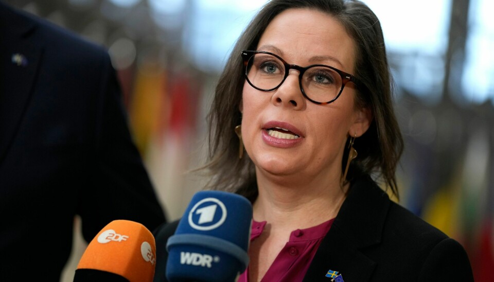 Tirsdag kunngjorde statsminister i Sverige at Maria Malmer Stenergard fra Moderaterna blir landets nye utenriksminister. Foto: Virginia Mayo / AP / NTB Tirsdag kunngjorde statsminister i Sverige at Maria Malmer Stenergard fra Moderaterna blir landets nye utenriksminister. Foto: Virginia Mayo / AP / NTB