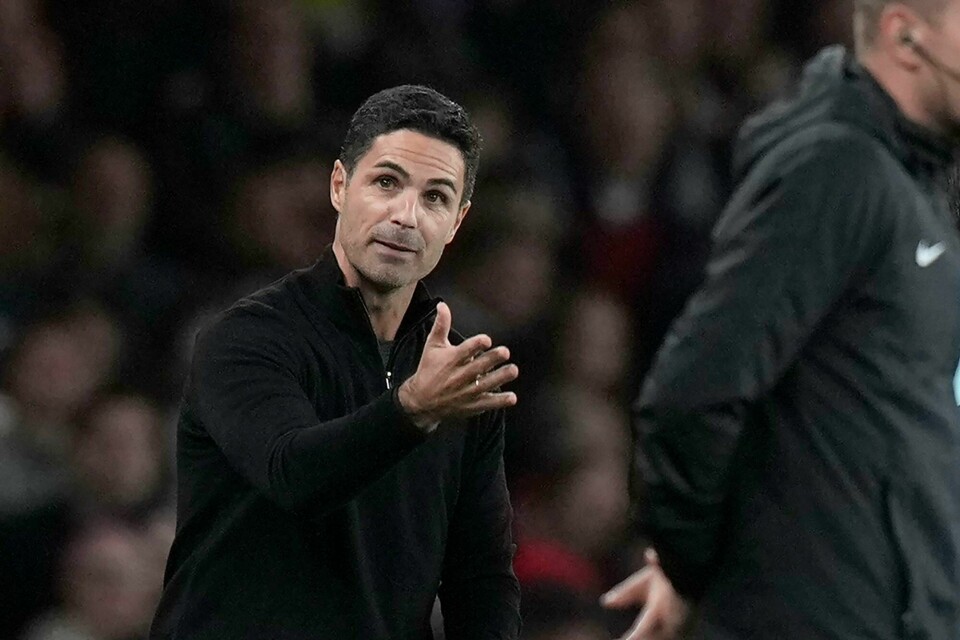 Arsenal-manager Mikel Arteta mister sin sportsdirektør Edu Gaspar. Foto: Alastair Grant / AP / NTB Arsenal-manager Mikel Arteta mister sin sportsdirektør Edu Gaspar. Foto: Alastair Grant / AP / NTB