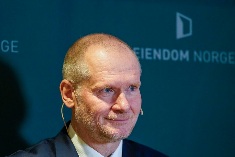Administrerende direktør i Eiendom Norge, Henning Lauridsen. Foto: Terje Bendiksby / NTB