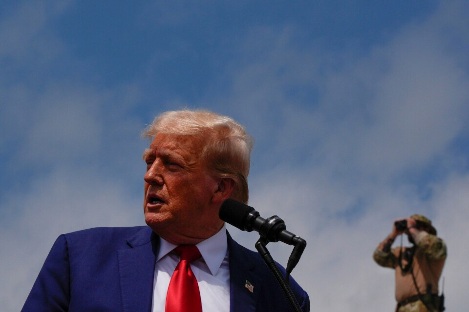 Klimaaktivister frykter konsekvensene av Donald Trumps valgseier i USA. Bildet ble tatt på et valgkampmøte i North Carolina i august. Klimaaktivister frykter konsekvensene av Donald Trumps valgseier i USA. Bildet ble tatt på et valgkampmøte i North Carolina i august. Foto: Julia Nikhinson / AP / NTB