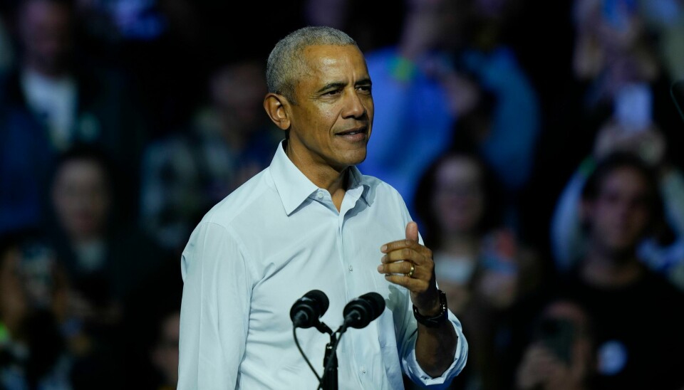 Tidligere president Barack Obama gratulerer Donald Trump med valgseieren Tidligere president Barack Obama gratulerer Donald Trump med valgseieren. Foto: Matt Rourke / AP / NTB