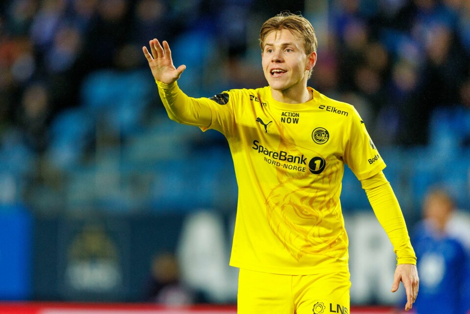 Jens Petter Hauge og Bodø/Glimt bør ta tre vktige poeng i Europaligaen i kveld. Jens Petter Hauge og Bodø/Glimt bør ta tre vktige poeng i Europaligaen i kveld.