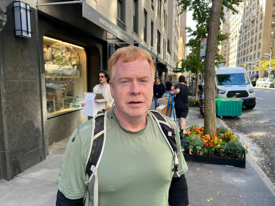 Jeff Corbett er sikker. Han vil ha Donald Trump som president i USA i 2024. Jeff Corbett er sikker. Han vil ha Donald Trump som president i USA i 2024.