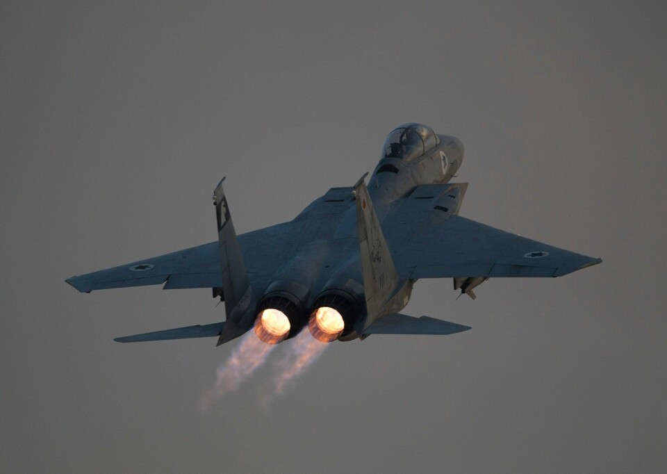 Israel skal motta 25 kampfly av typen F-15 fra USA de kommende årene. Israel skal motta 25 kampfly av typen F-15 fra USA de kommende årene. Foto: AP / NTB