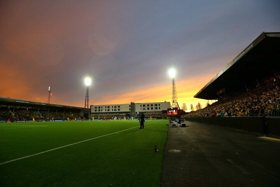 Bodø/Glimt møter Maccabi Tel Aviv 23. januar. Her fra oppgjøret mot Porto tidligere i høst. Bodø/Glimt møter Maccabi Tel Aviv 23. januar. Her fra oppgjøret mot Porto tidligere i høst. Foto: Mats Torbergsen / NTB