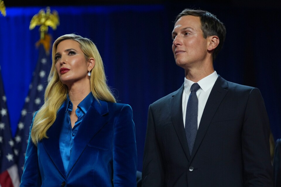 Jared Kushner ønsker ingen formell posisjon i svigerfaren Donald Trumps nye administrasjon, ifølge Financial Times. Kushner er gift med Trumps datter Ivanka og har med rause bidrag fra Midtøsten etablert sitt eget investeringsfond. Jared Kushner ønsker ingen formell posisjon i svigerfaren Donald Trumps nye administrasjon, ifølge Financial Times. Kushner er gift med Trumps datter Ivanka og har med rause bidrag fra Midtøsten etablert sitt eget investeringsfond. Foto: AP / NTB
