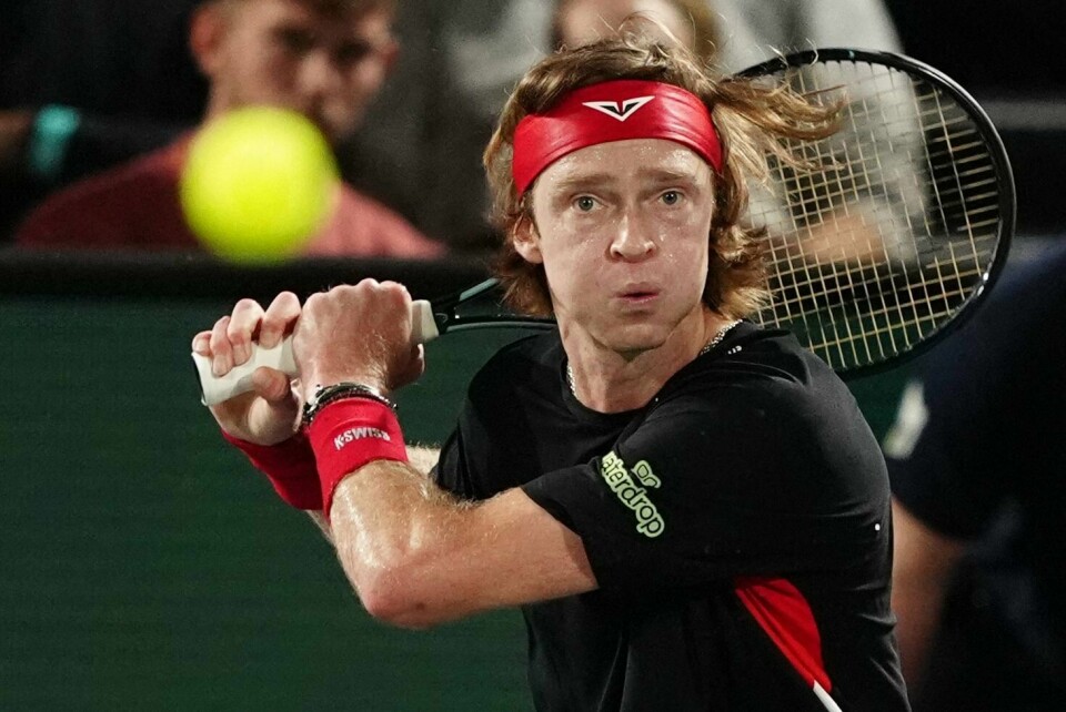 Andrej Rublev skal i aksjon i kveld i Torino. Andrej Rublev skal i aksjon i kveld i Torino.