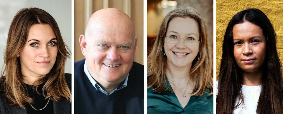 Det riktige svaret er verken «mer skjerm» eller «mindre skjerm», skriver forfatterne av innlegget (fra v.); Ingvild von Krogh, Stig Johannessen, Anja Johansen og Madelen Kloster. Ingvild von Krogh (fra v.), Stig Johannessen, Anja Johansen og Madelen Kloster.