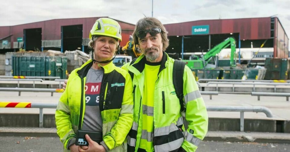 Bente Nagel og Jan Lange. Bente Nagel og Jan Lange.