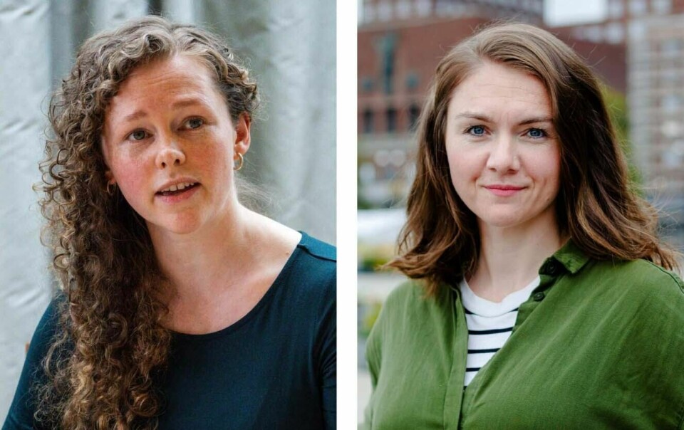 Det er ikke næringsfiendtlig å regulere produkter og bedrifter som forgifter alt som lever. Tvert imot er det helt nødvendig, skriver Ingrid Liland (t.v.) og Sigrid Heiberg. Ingrid Liland, nestleder i MDG (t.v.) og Sigrid Heiberg, leder i Oslo MDG.
